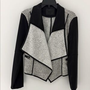Blank Black and Gray Jacket/Blazer